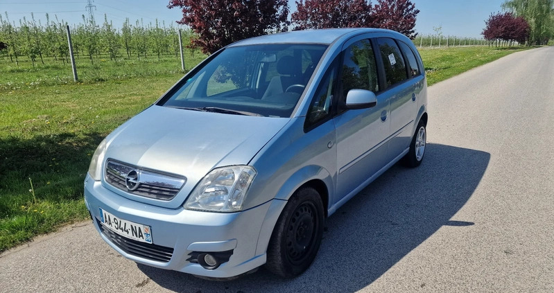 Opel Meriva cena 6800 przebieg: 252300, rok produkcji 2009 z Wyrzysk małe 121